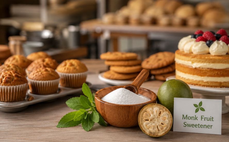 Monk Fruit Sweetener in Commercial Baking: Benefits for Manufacturers